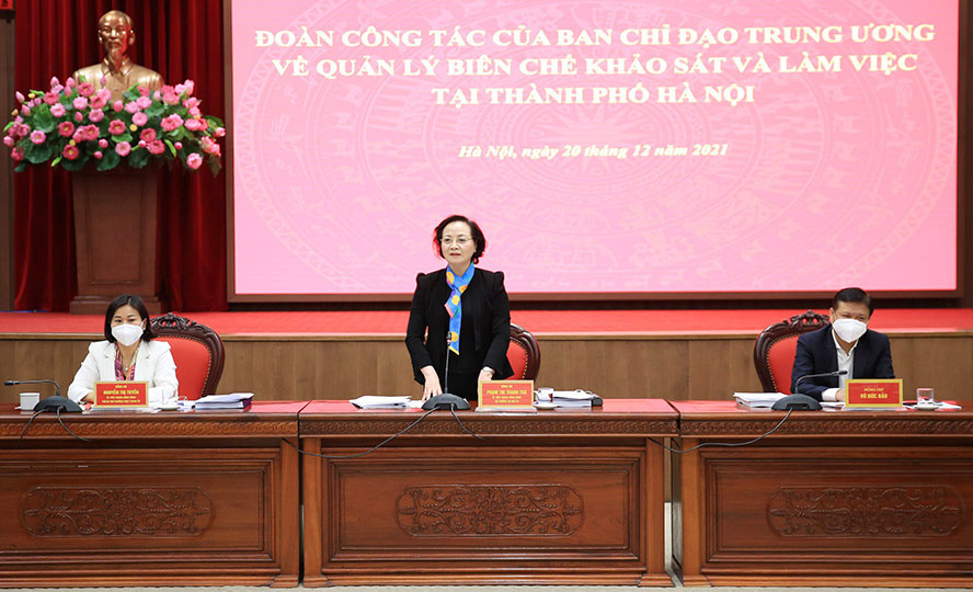 Cần có giải pháp để hóa giải những vấn đề khó, chưa có tiền lệ trong tinh giản biên chế